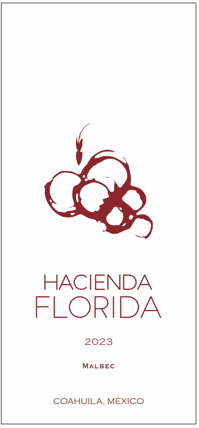 TABC label artwork for Hacienda Florida Malbec