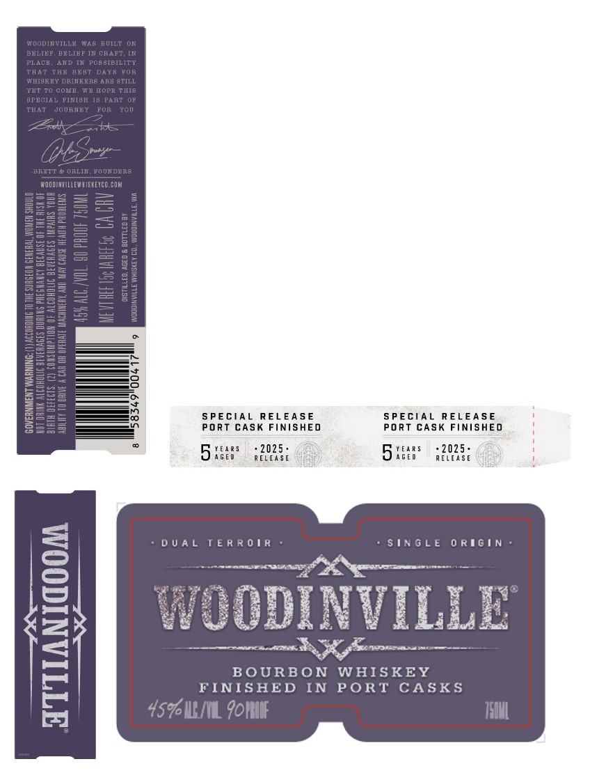 TABC label artwork for Woodinville Port Finished Bourbon Updated