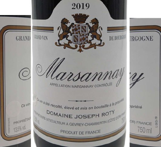 TABC label artwork for DOMAINE JOSEPH ROTY CUVEE DE BOIVIN