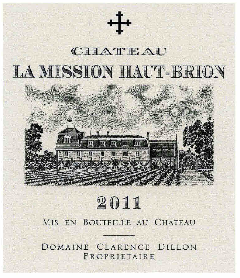 TABC label artwork for Chateau La Mission Haut-Brion Red Bordeaux Pessac Leognan