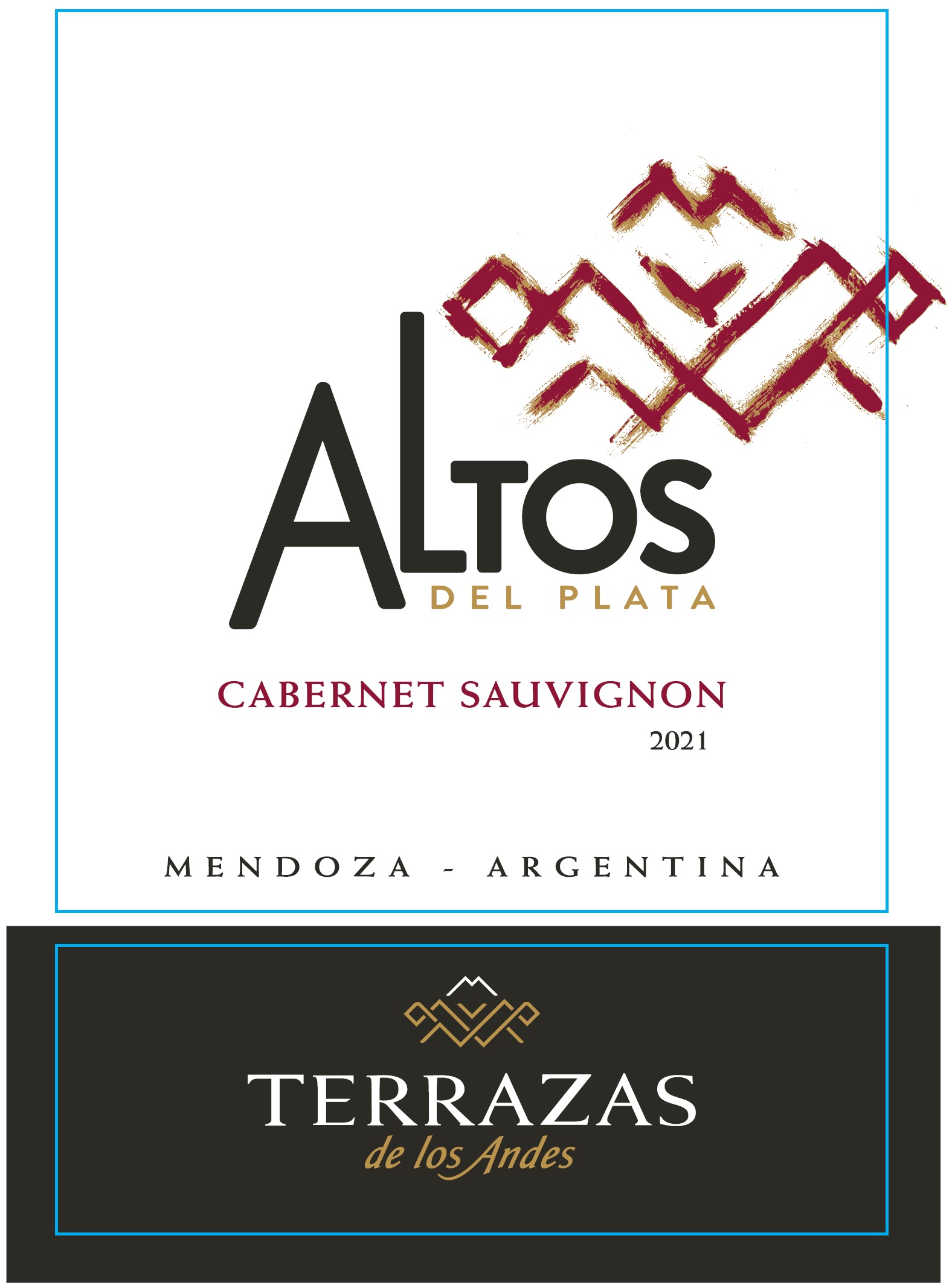 TABC label artwork for Terrazas Altos Del Plata Cabernet Sauvignon