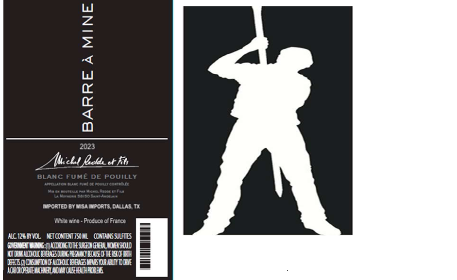 TABC label artwork for MICHEL REDDE ET FILS BARRE A MINE