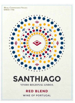 TABC label artwork for Santhiago Lisboa Red Blend