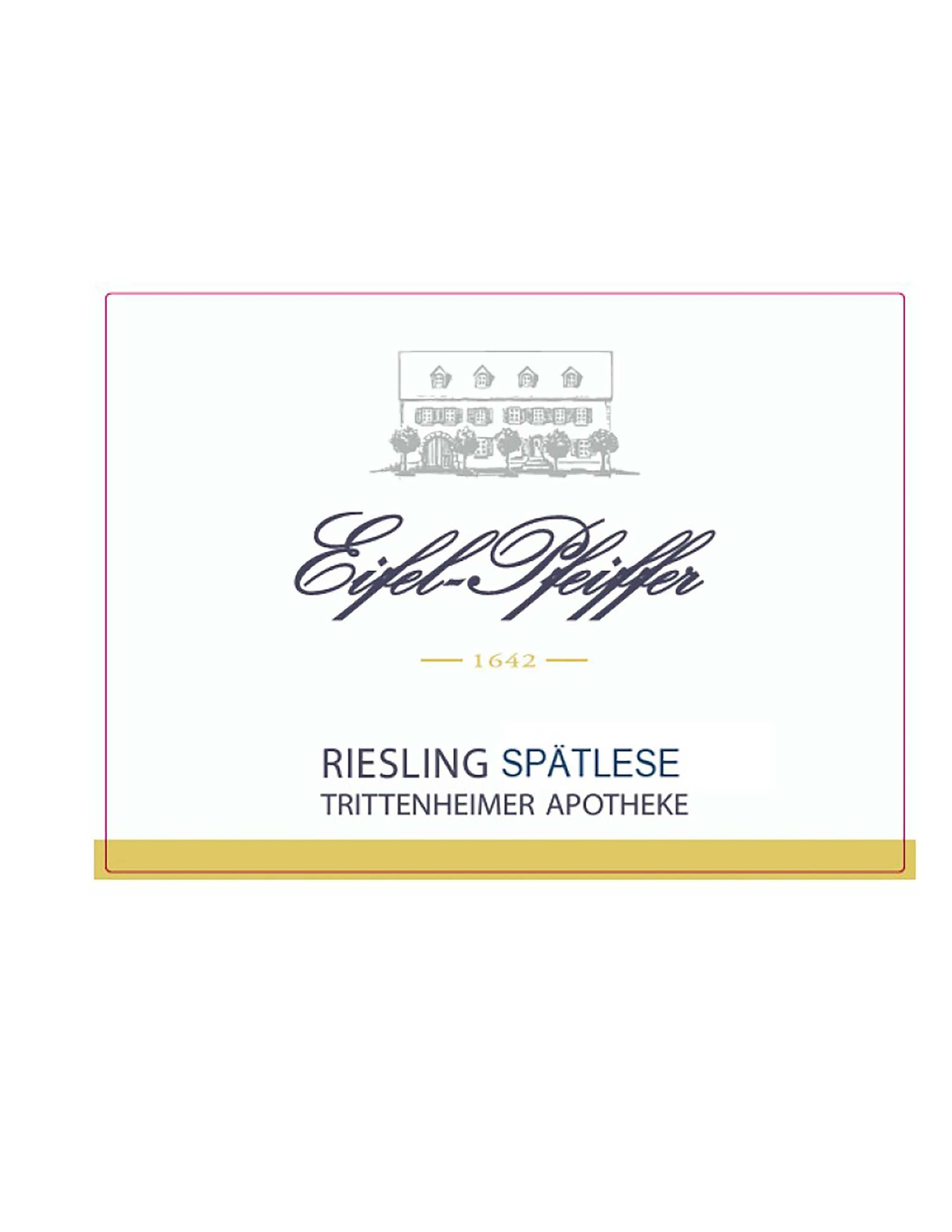 TABC label artwork for Eifel-Pfeiffer Trittenheimer Apotheke Riesling Spatlese