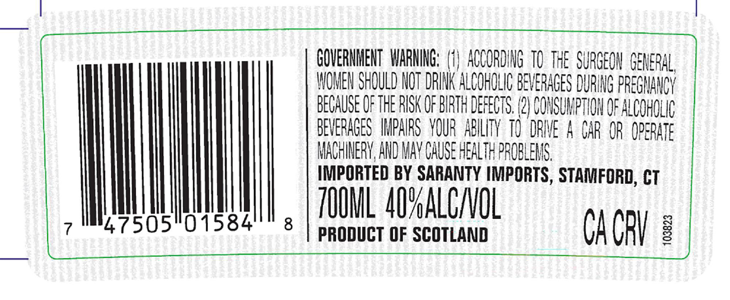 TABC label artwork for Isle of Skye 25Yr Scotch Whisky