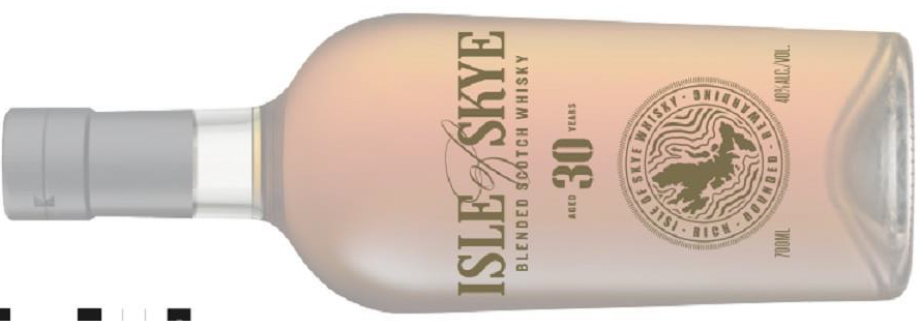 TABC label artwork for Isle of Skye 30Yr Scotch Whisky