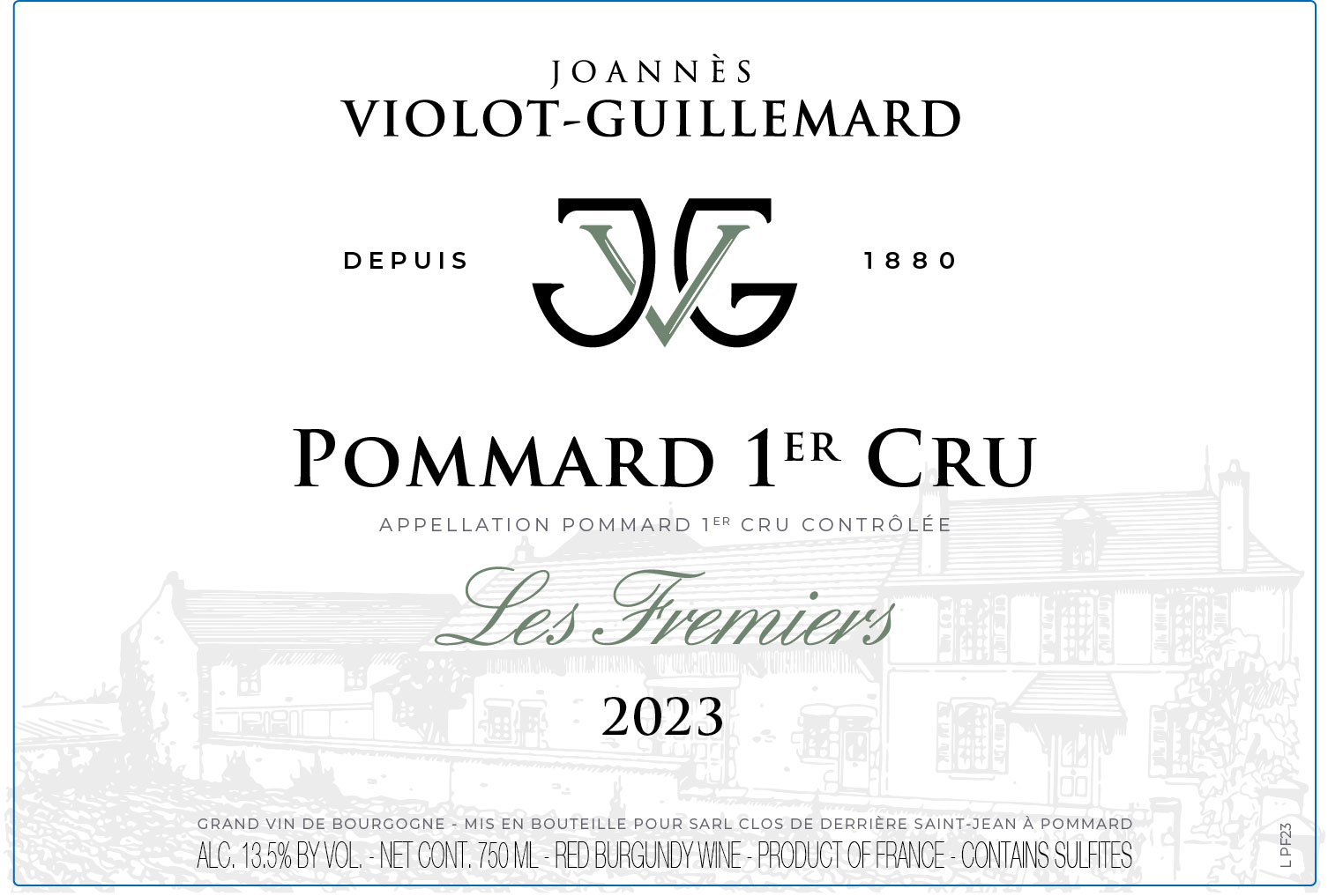 TABC label artwork for VIOLOT-GUILLEMARD LES FREMIERS
