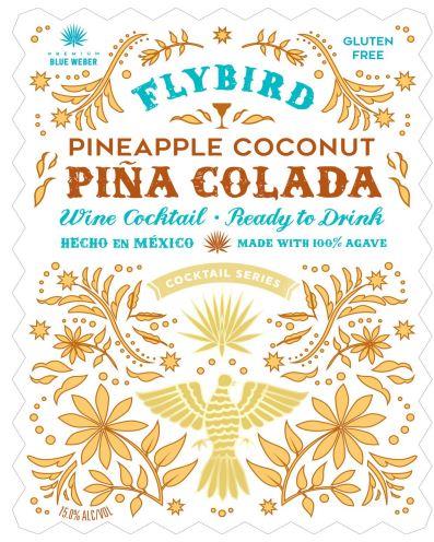 TABC label artwork for FLYBIRD PINA COLADA