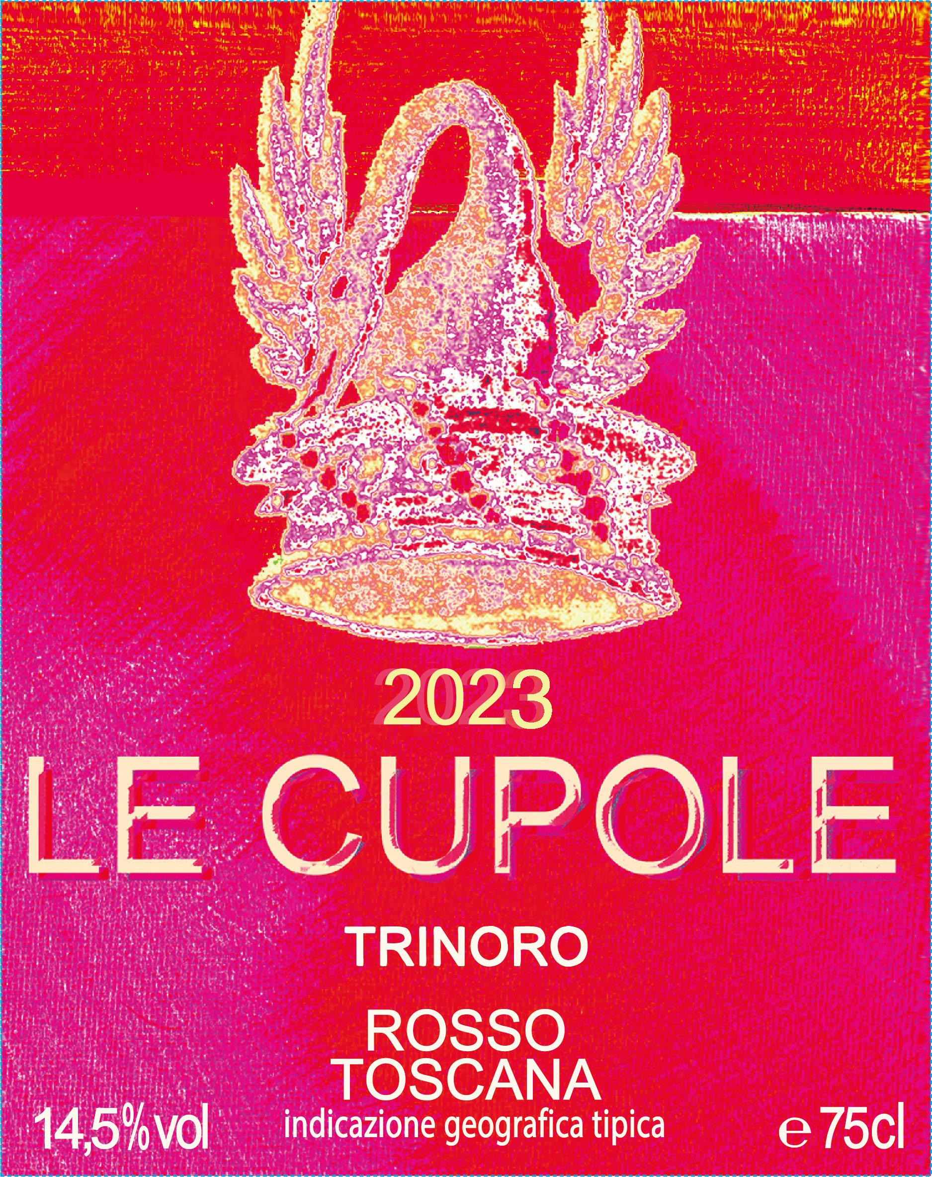 TABC label artwork for Trinoro Le Cupole