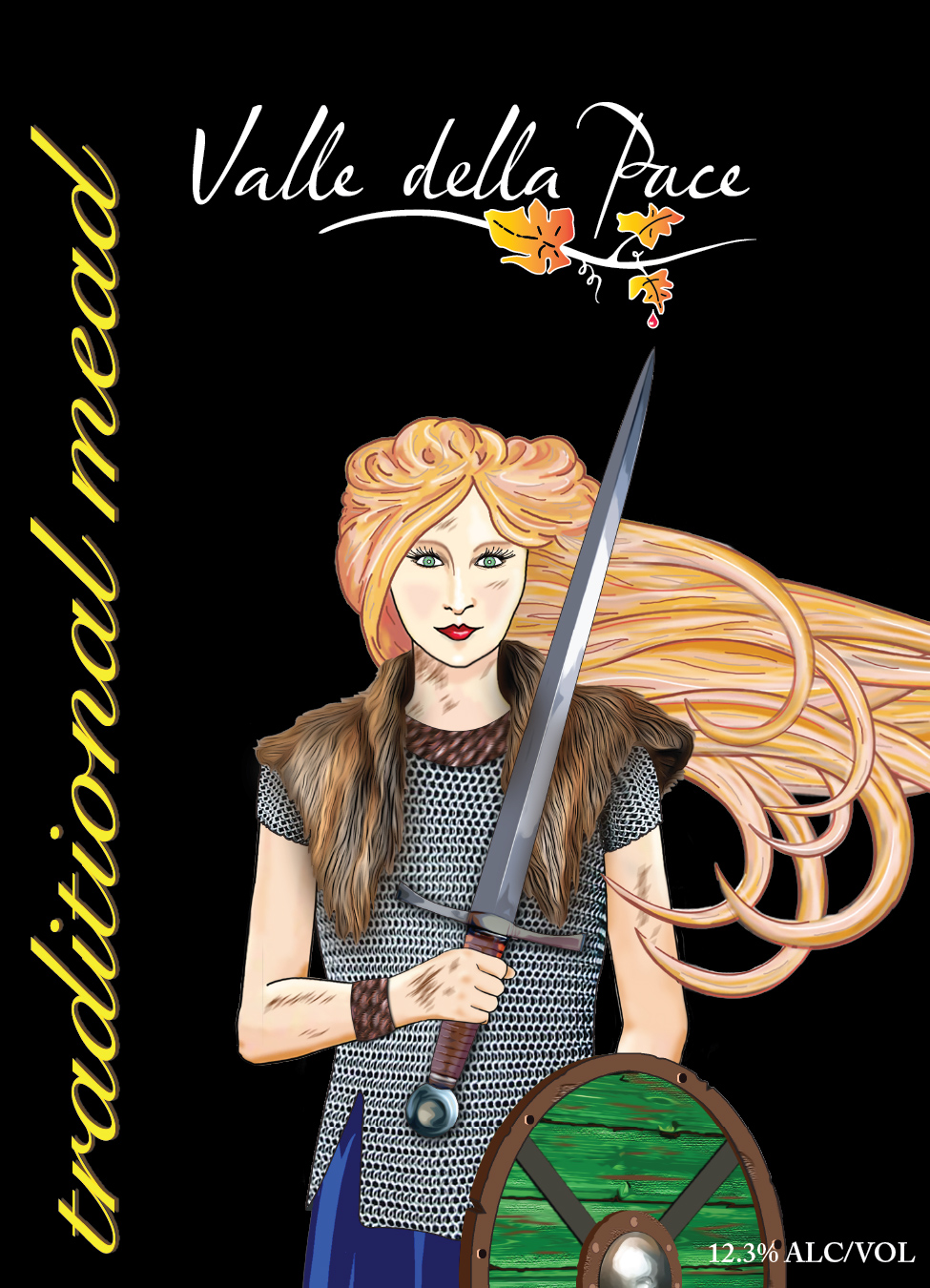 TABC label artwork for VALLE DELLA PACE TRADITIONAL MEAD