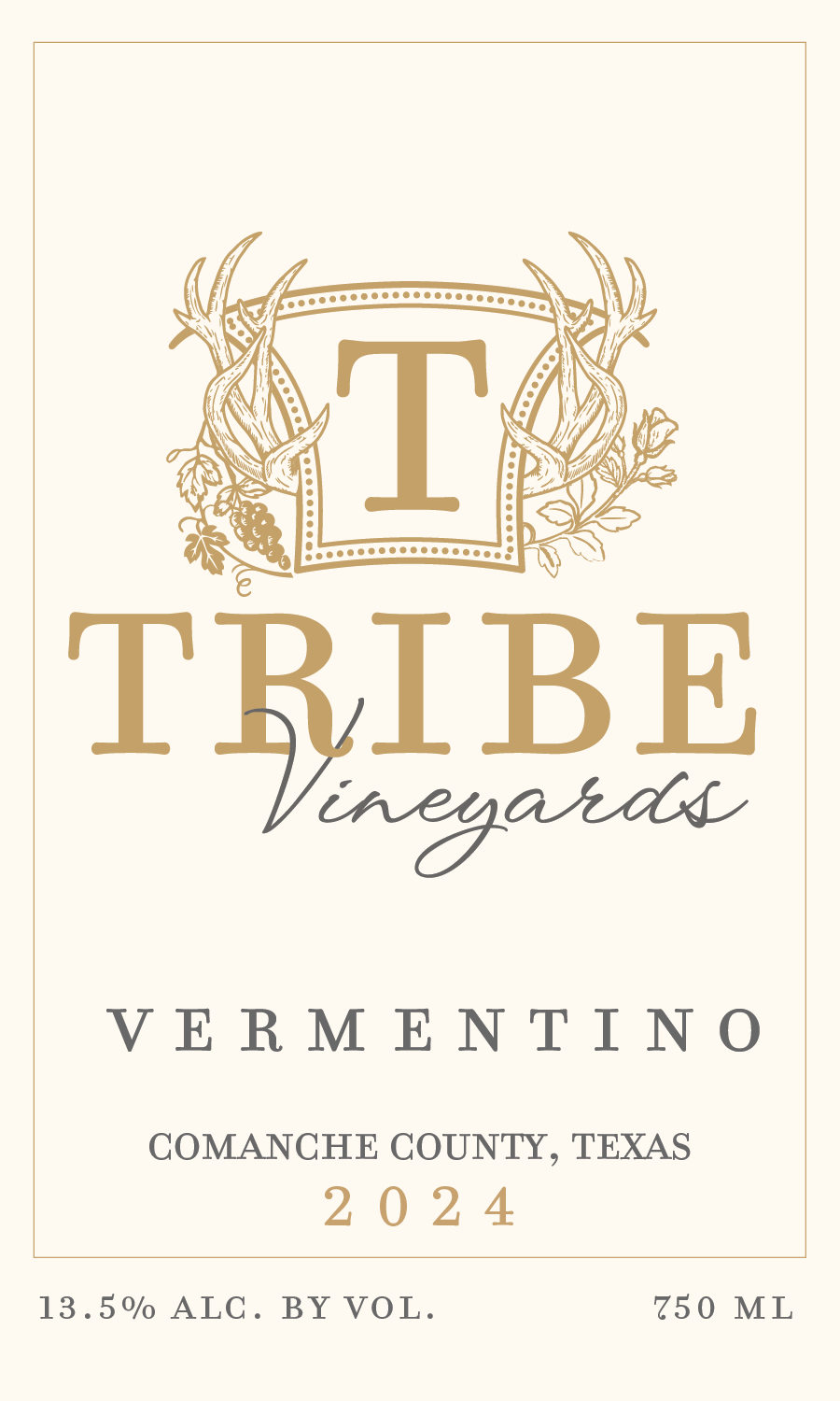 TABC label artwork for TRIBE VINEYARDS VERMENTINO