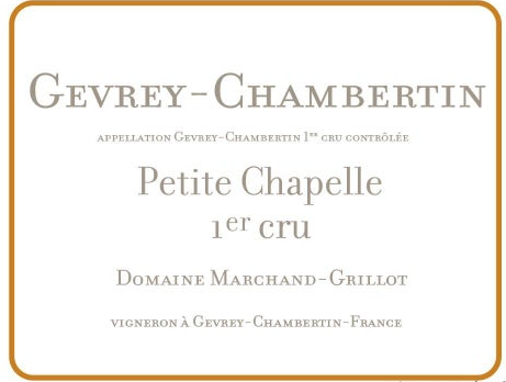 TABC label artwork for DOMAINE MARCHAND-GRILLOT PETITE CHAPELLE