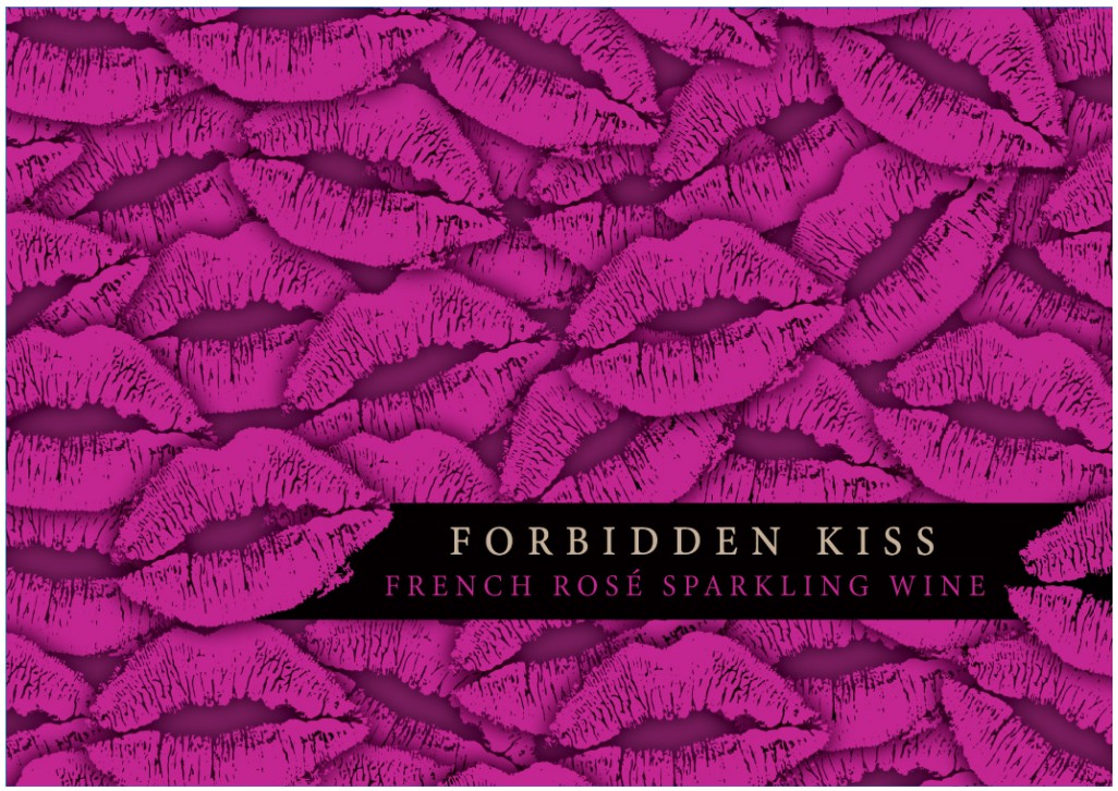 TABC label artwork for Forbidden Kiss Rose