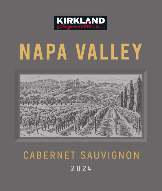 TABC label artwork for Kirkland Signature Napa Valley Cabernet Sauvignon