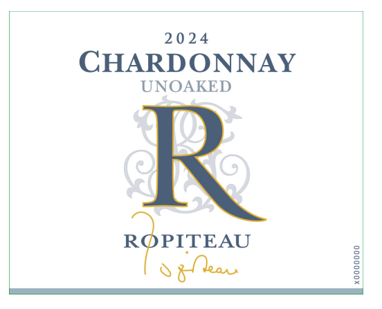 TABC label artwork for Ropiteau Chardonnay