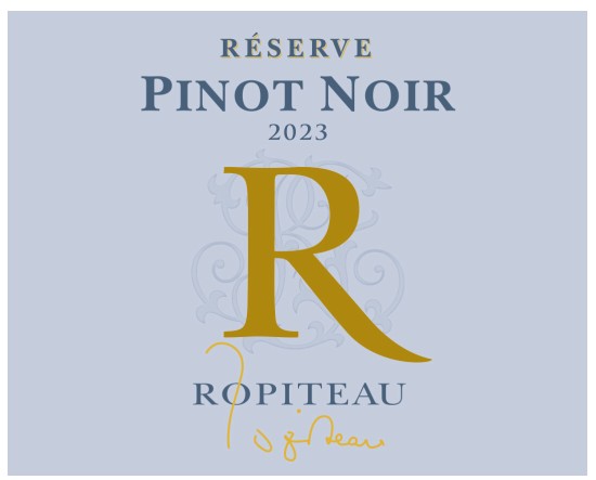 TABC label artwork for Ropiteau Pinot Noir Reserve
