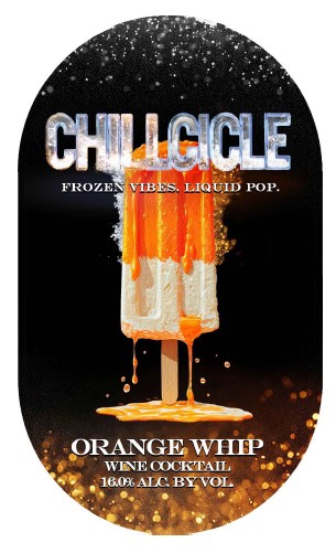 TABC label artwork for Orange Whip Chillcicle