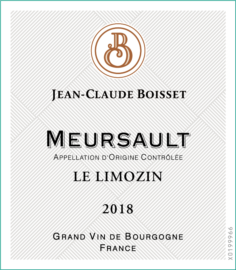 TABC label artwork for JEAN CLAUDE BOISSET LE LIMOZIN MEURSAULT