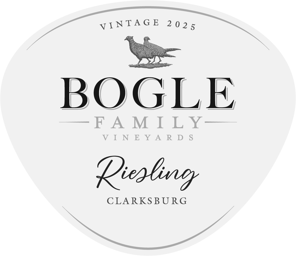 TABC label artwork for Bogle Family Vineyards Riesling