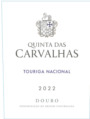 TABC label artwork for Quinta Das Carvalhas Touriga Nacional Douro