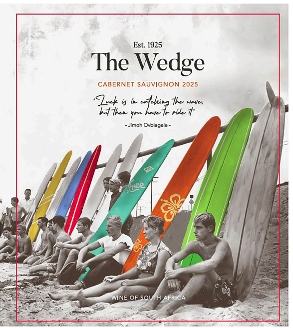 TABC label artwork for The Wedge Cabernet Sauvignon