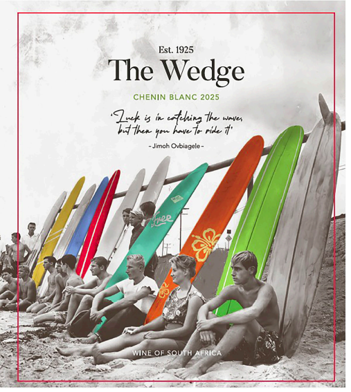 TABC label artwork for The Wedge Chenin Blanc