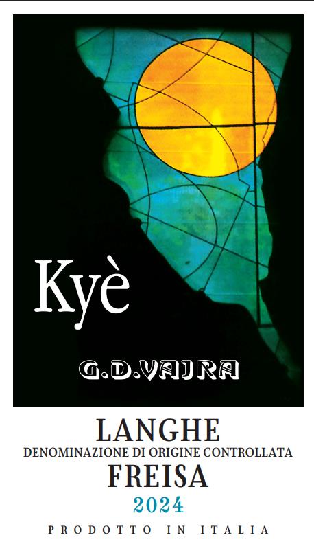 TABC label artwork for G. D. VAJRA Langhe Freisa Kyè