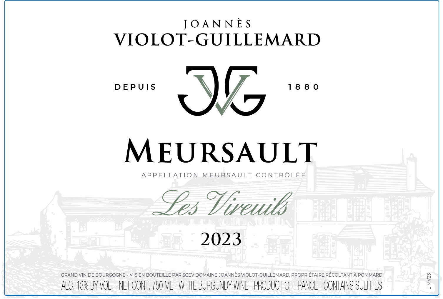 TABC label artwork for VIOLOT GUILLEMARD LES VIREUILS