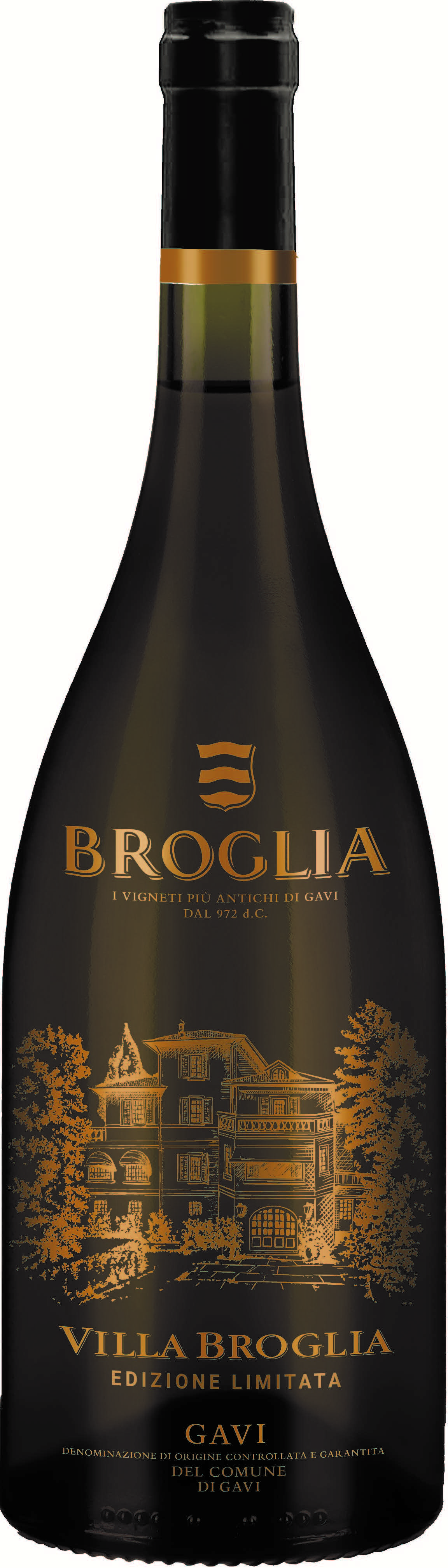 TABC label artwork for Villa Broglia Edizione Limitata Cortese Gavi, Italy