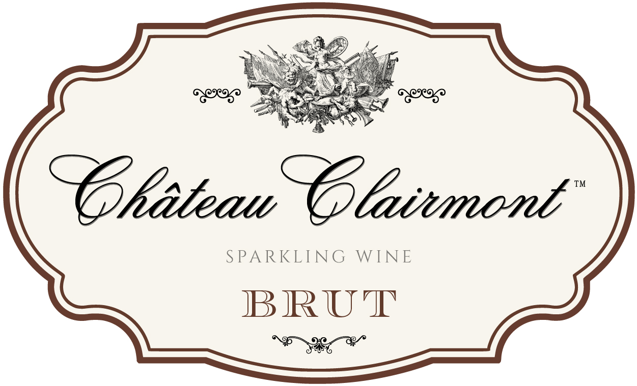 TABC label artwork for Chateau Clairmont Brut Sparkling Wine