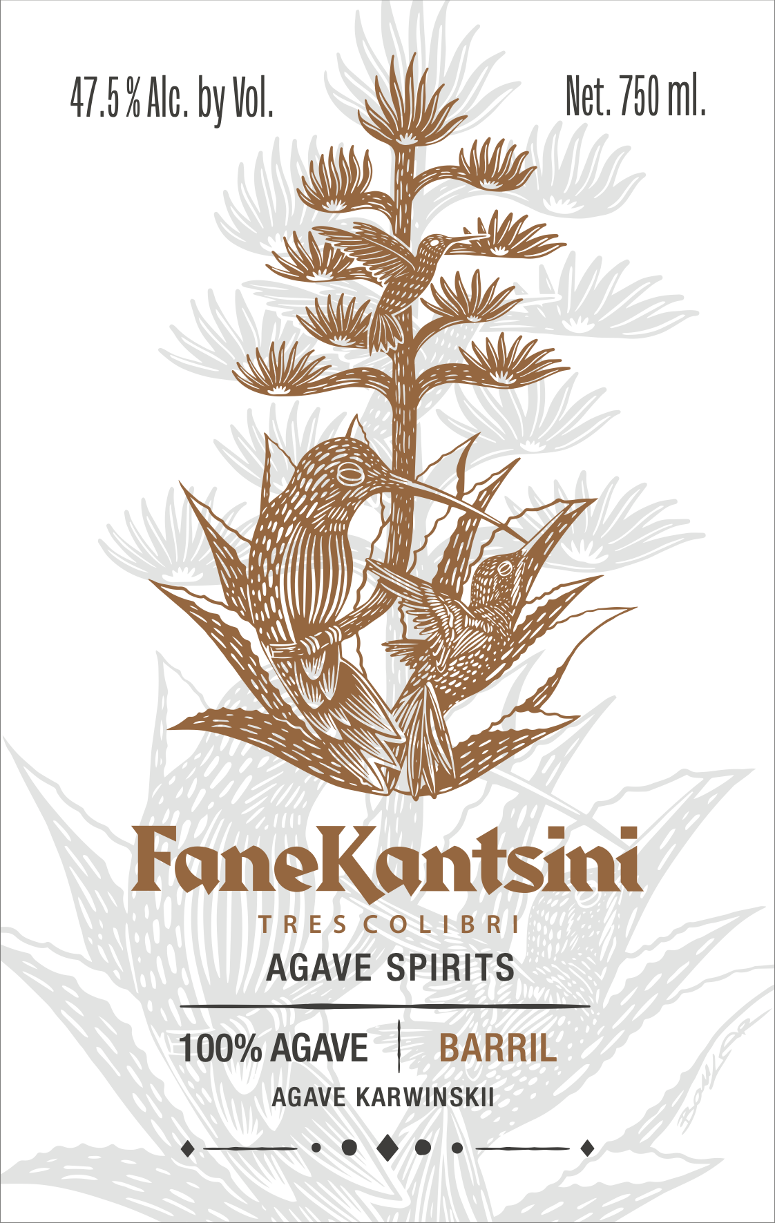 TABC label artwork for FaneKantsini Barril
