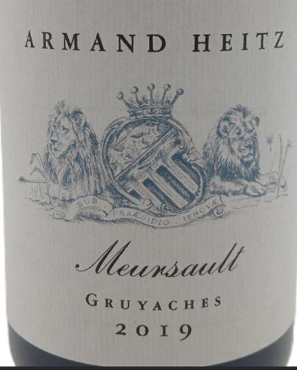 TABC label artwork for ARMAND HEITZ LES GRUYACHES