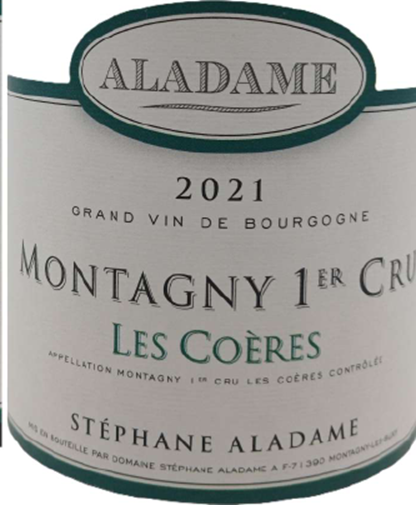 TABC label artwork for ALADAME LES COERES