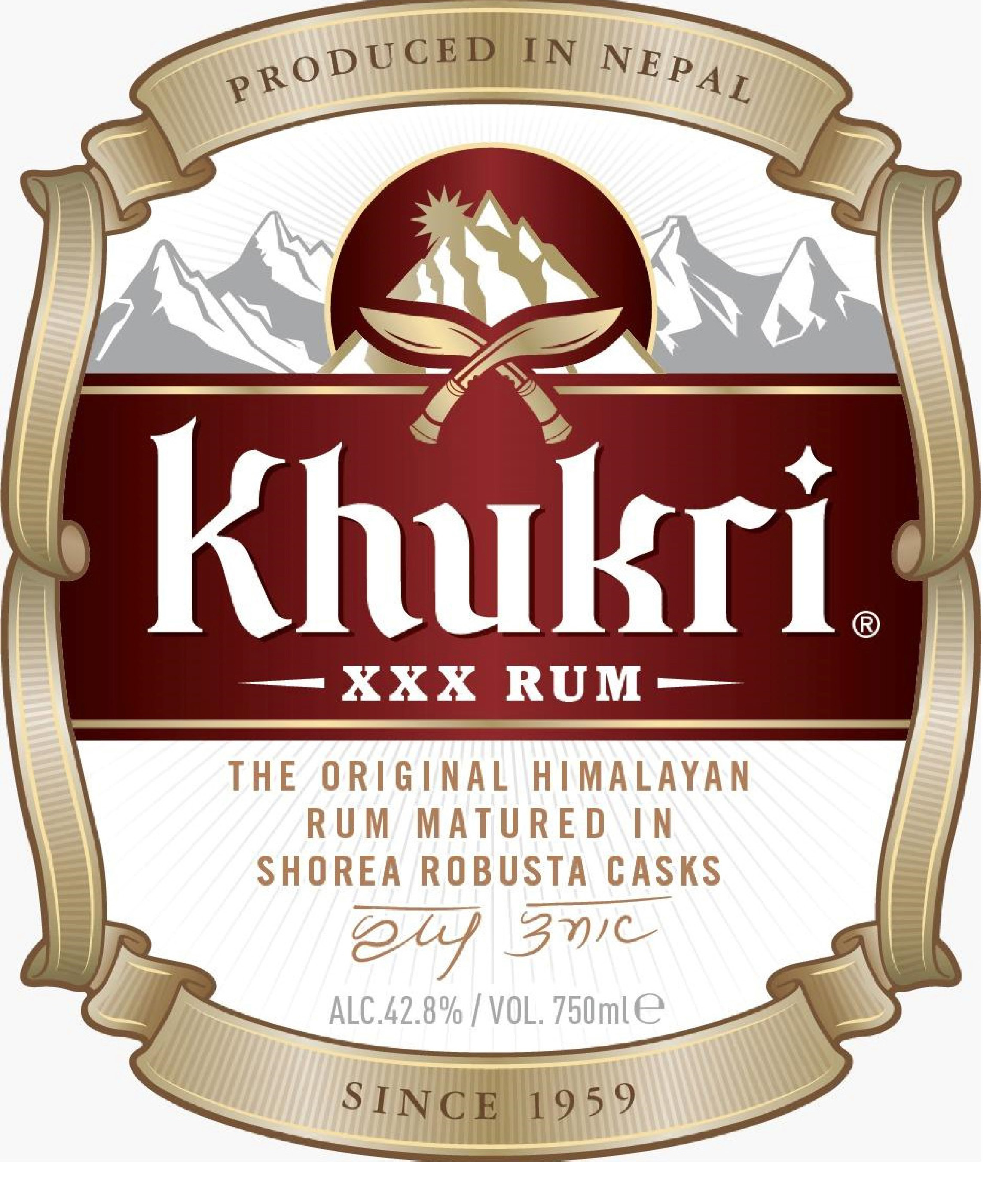 TABC label artwork for KHUKRI