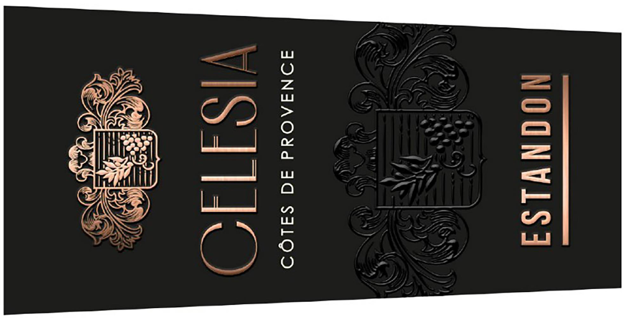 TABC label artwork for Celesia Rose Cotes de Proven