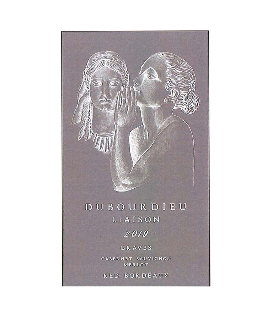 TABC label artwork for Dubourdieu Liaison Graves