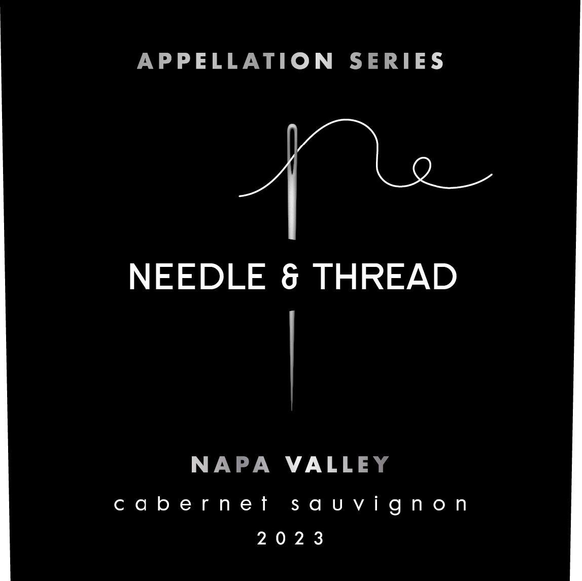 TABC label artwork for Needle & Thread Cabernet Sauvignon Appellation Series Napa Valley