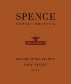 TABC label artwork for Spence Cabernet Sauvignon