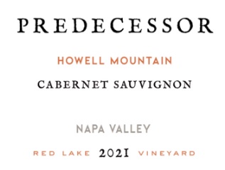 TABC label artwork for Predecessor Red Lake Cabernet Sauvignon