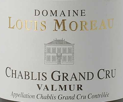TABC label artwork for LOUIS MOREAU VALMUR