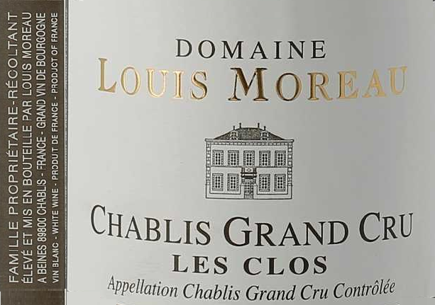 TABC label artwork for LOUIS MOREAU LES CLOS
