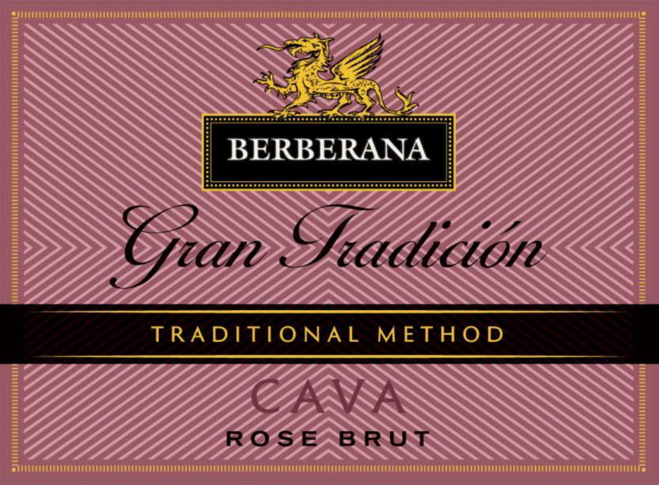 TABC label artwork for Berberana Gran Tradicion Cava Rose Brut