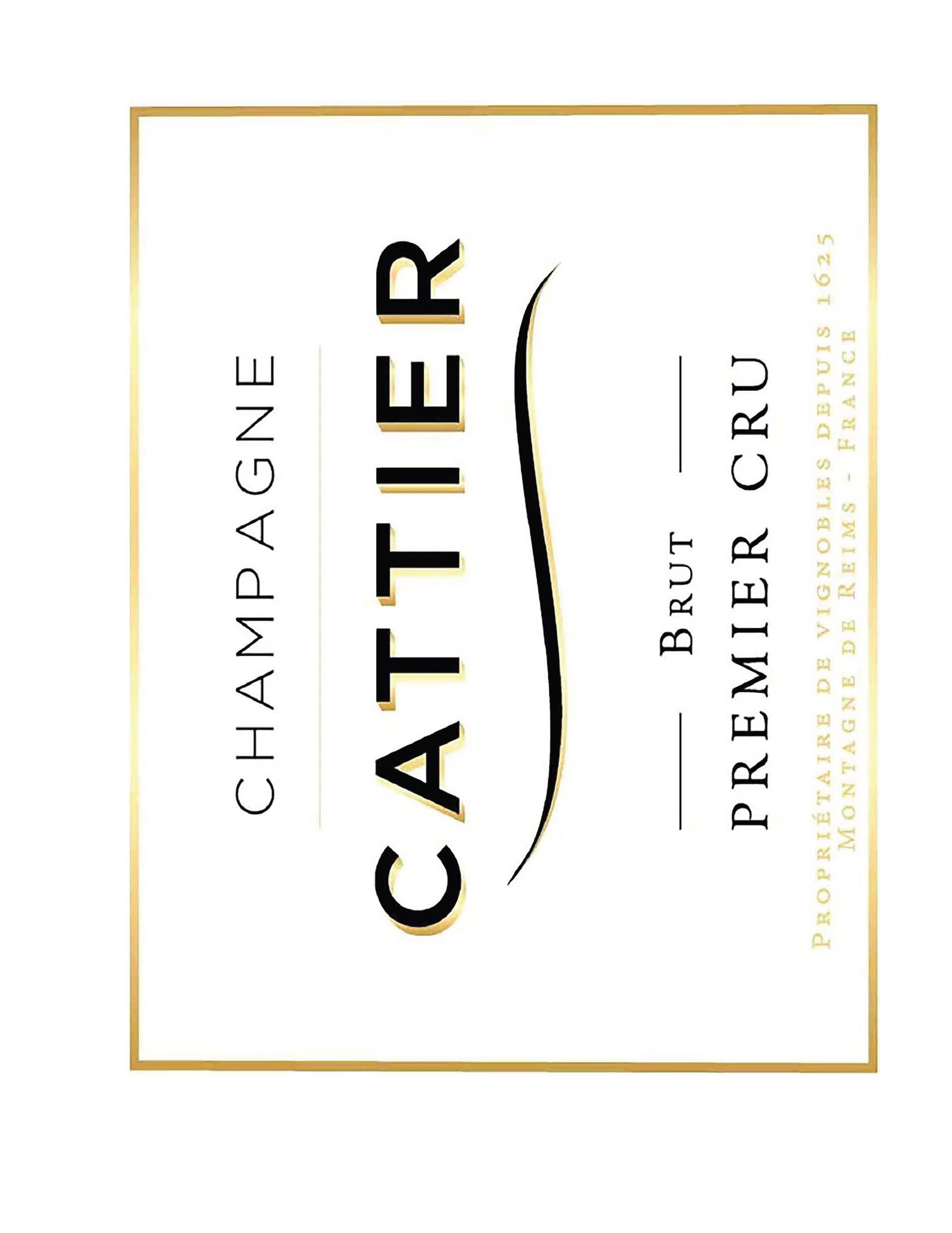 TABC label artwork for Cattier Premier Cru Brut Champagne