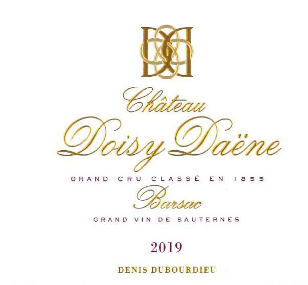 TABC label artwork for Chateau Doisy Daene Semillon Barsac