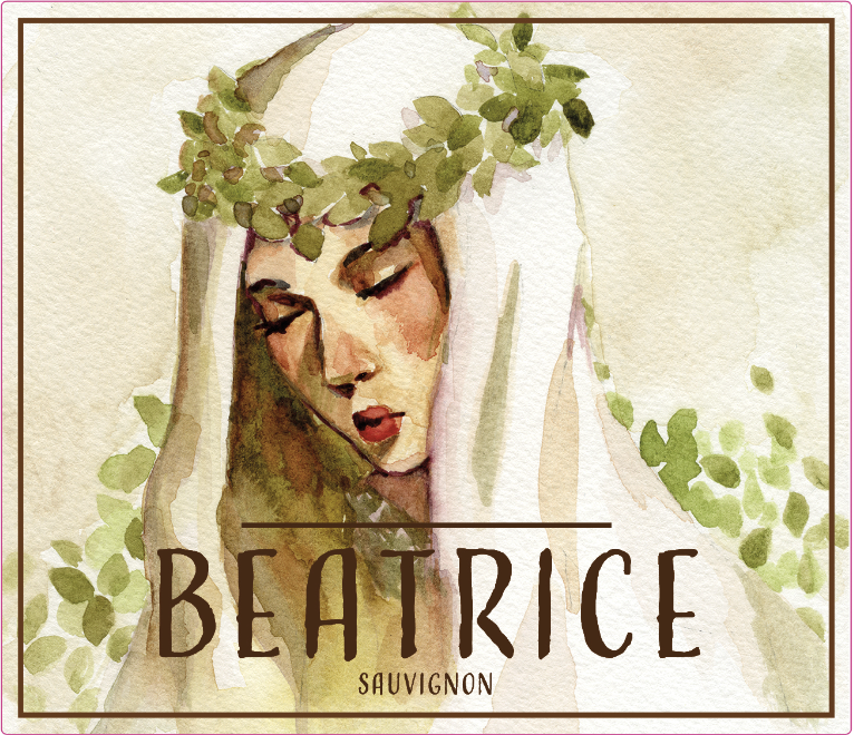 TABC label artwork for Beatrice Sauvignon Friuli DOC