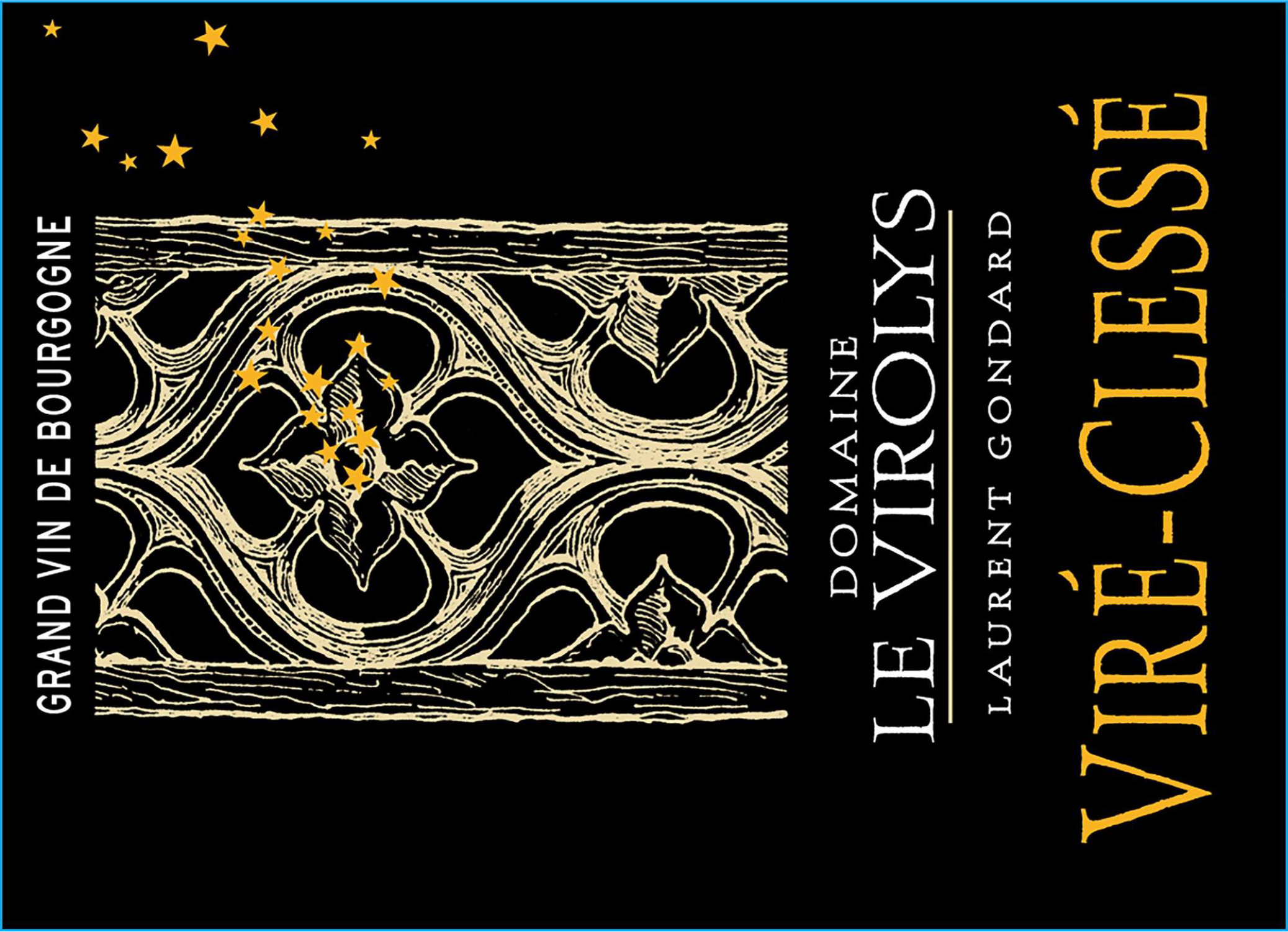TABC label artwork for Domaine Le Virolys Chardonnay Vire-Clesse