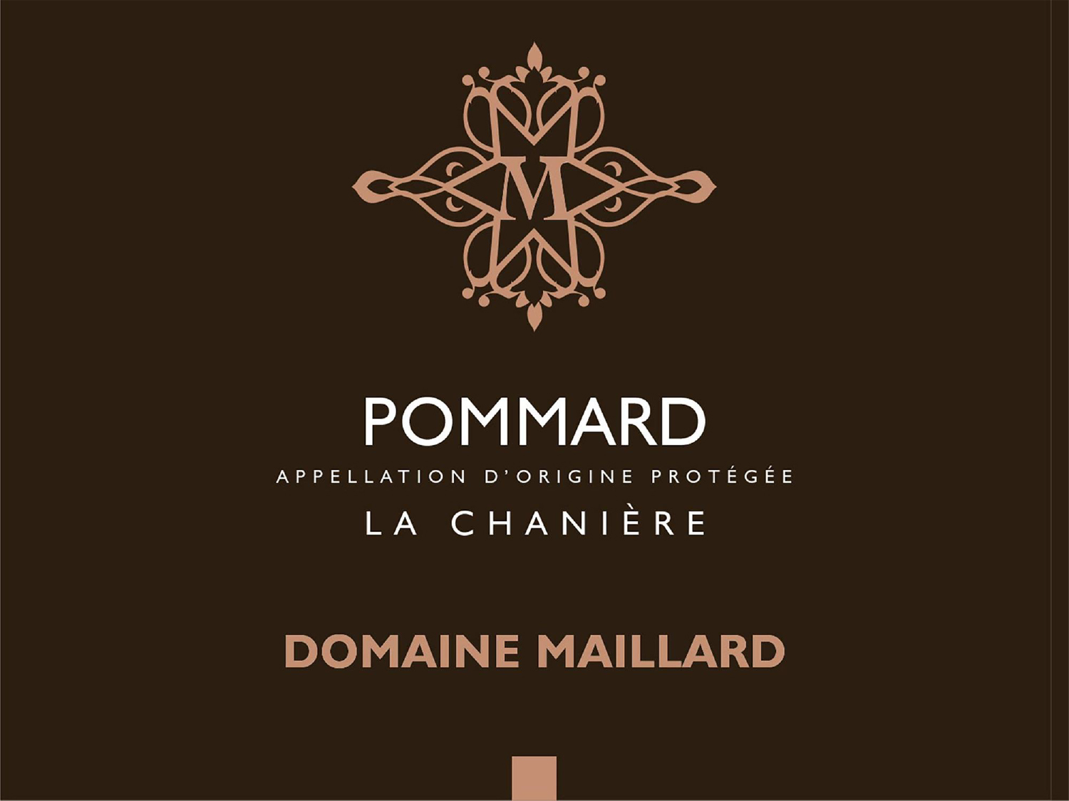 TABC label artwork for Domaine Maillard Pinot Noir La Chaniere Corton Grand Cru