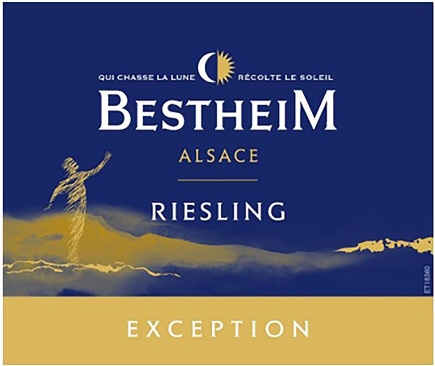 TABC label artwork for Exception Riesling Alsace