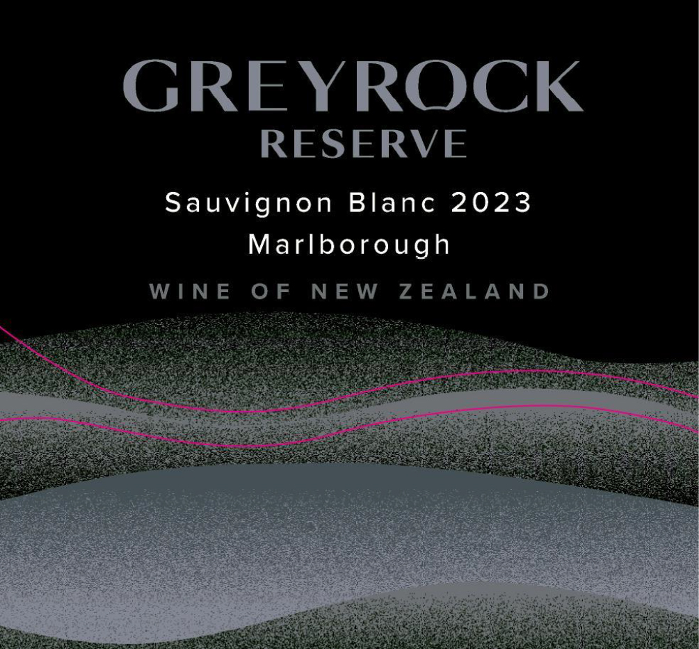 TABC label artwork for Grey Rock Reserve Sauvignon Blanc Marlborough
