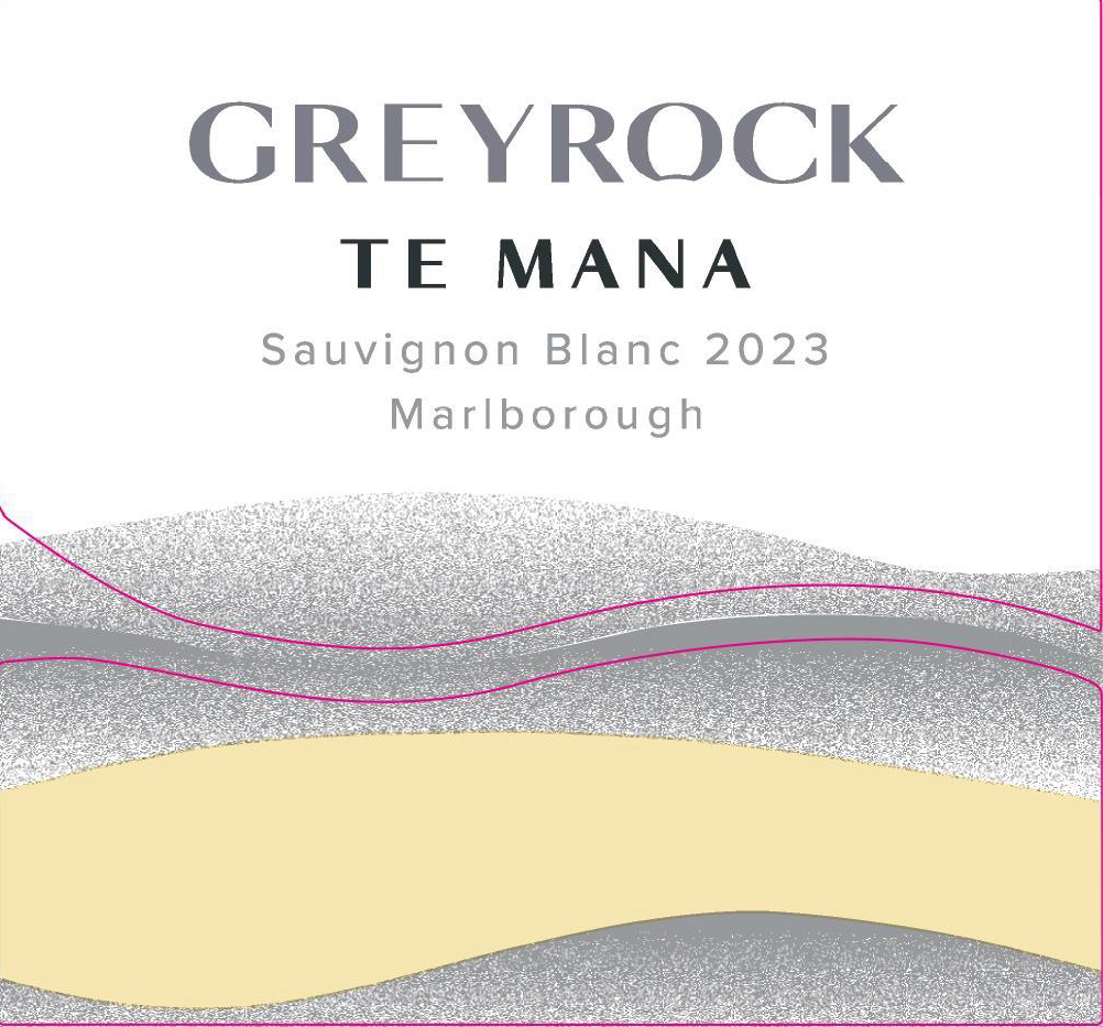 TABC label artwork for GreyRock Te Mana Sauvignon Blanc